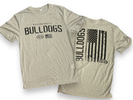 Patriotic Bulldog  Tee