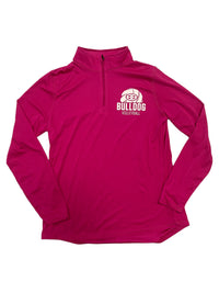 BHS Volleyball Pink Quarter Zip Pullover