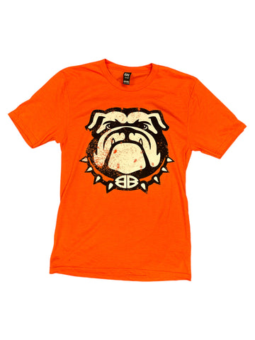 Vintage Washed Bulldog Head Tee