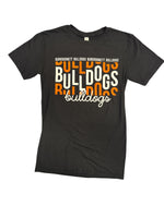Bulldogs Staggered Tee