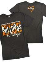 Bulldogs Staggered Tee