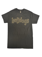 Black Bulldogs Puff Print Tee