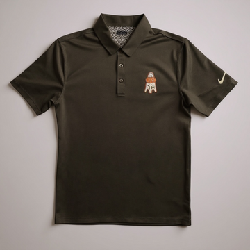 Double B Oil Derrick Nike Dri-FIT Hex Textured Polo