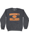 Burkburnett Bulldogs Dark Heather Grey Sweatshirt