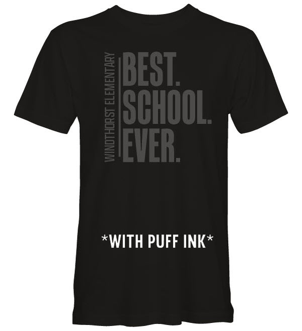 Windthorst Elementary Best School Ever Puff Tees