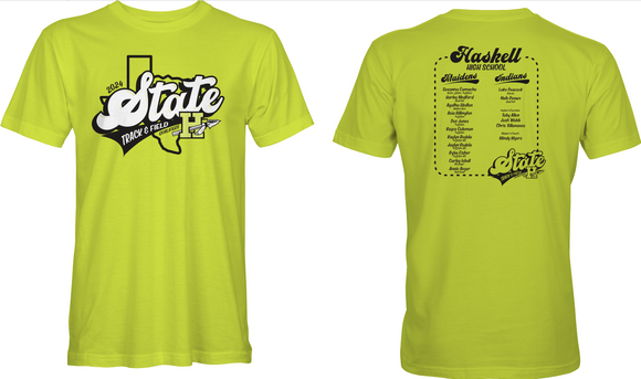 Haskell State Track Shirts