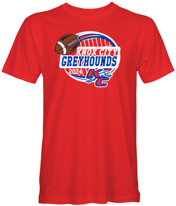 2024 Knox City Football Tee