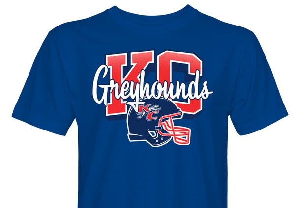 Knox City Greyhounds Football Tee