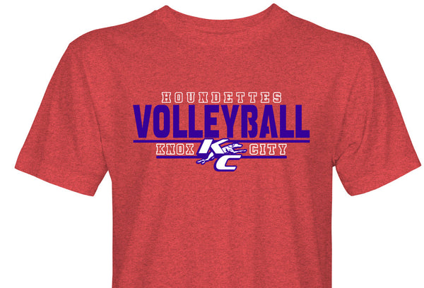 Knox City Houndettes Volleyball Tee
