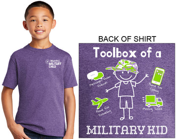 2025 Month of the Military Child Tee