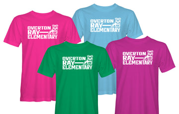 Overton Ray Elementary Grade Level Tees