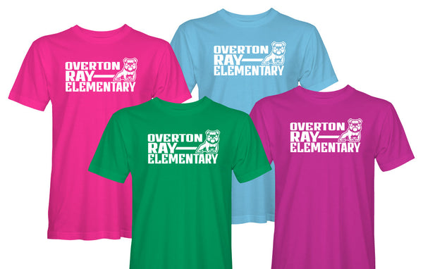 Overton Ray Elementary Grade Level Tees