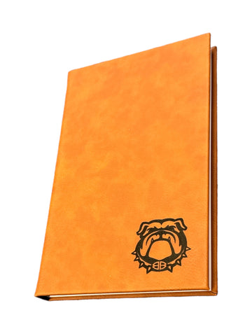 Sketchbook With Bulldog Logo