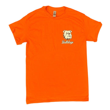 Triangle Bulldogs Pocket Logo Tee