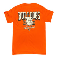 Triangle Bulldogs Pocket Logo Tee