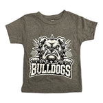 Youth and Toddler Gray Bulldogs Tee