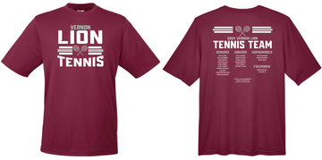 Vernon Team Tennis Shirts