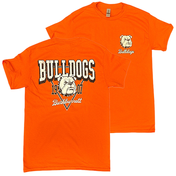 Triangle Bulldogs Pocket Logo Tee