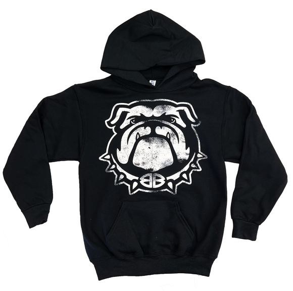 Grunge Bulldog Hoodie