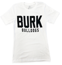 White Burk Bulldogs Tee