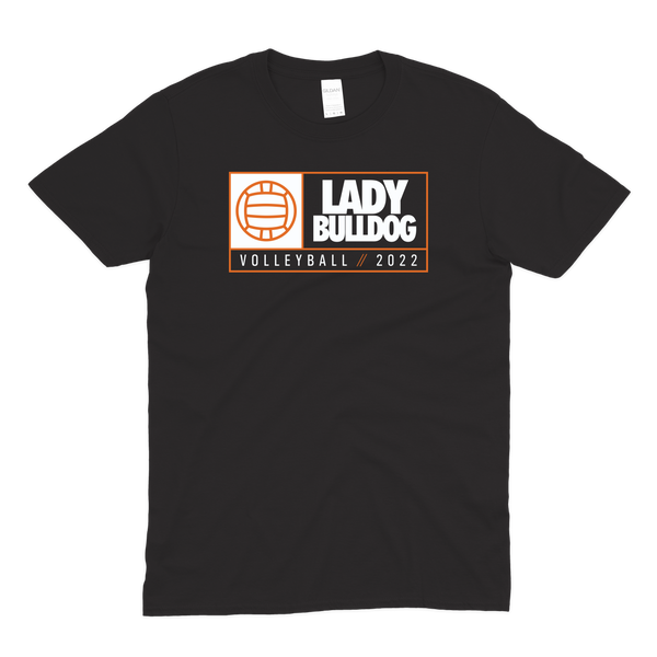 BMS Lady Bulldog Volleyball Tee - Preorder