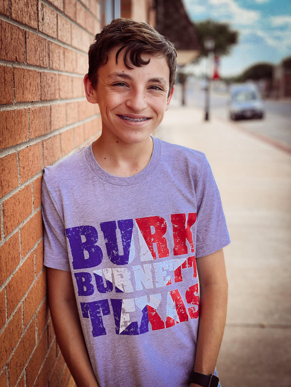 Red White Blue Burkburnett Shirt