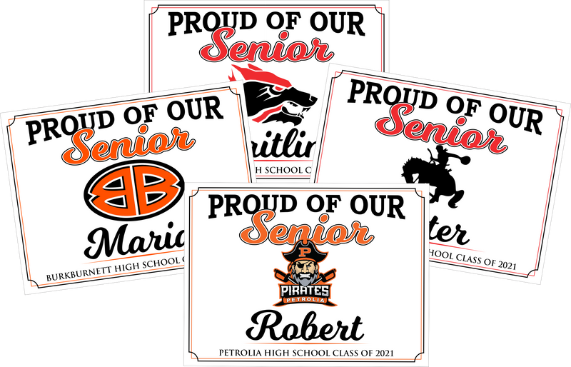 Senior Class Signs | Sign-On Enterprises