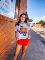Leopard Double B Texas Tee