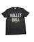 Black Volleyball Tee - VOLLEY BALL