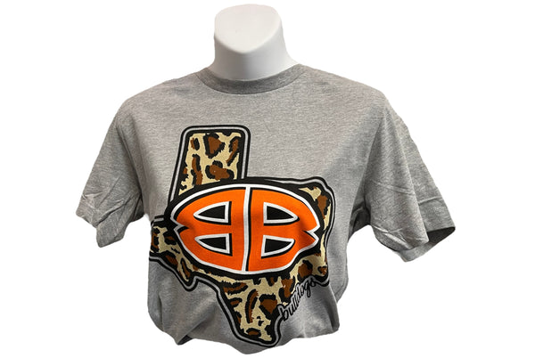 Leopard Double B Texas Tee